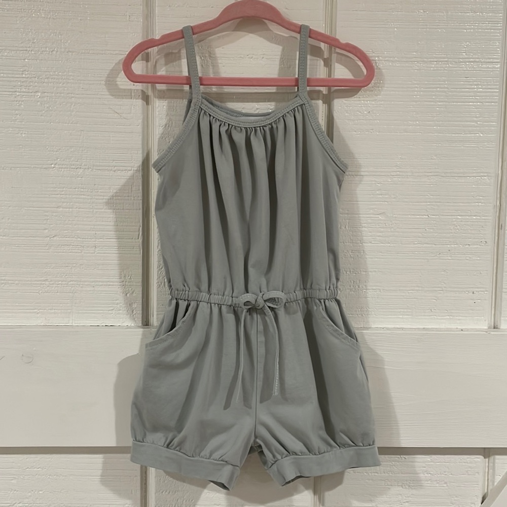 Bailey’s Blossoms 2T Sage Romper